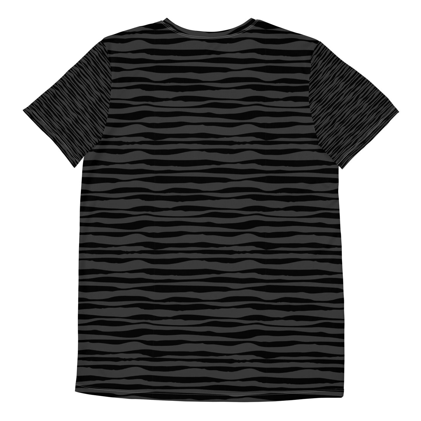 Men's Athletic T-shirt I Black Tiger