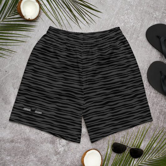 Men's Athletic Shorts I Black Tiger