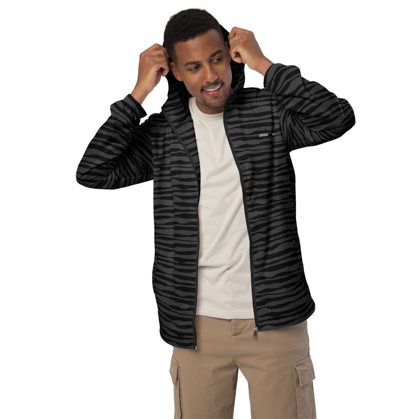 Men’s Windbreaker I Black Tiger